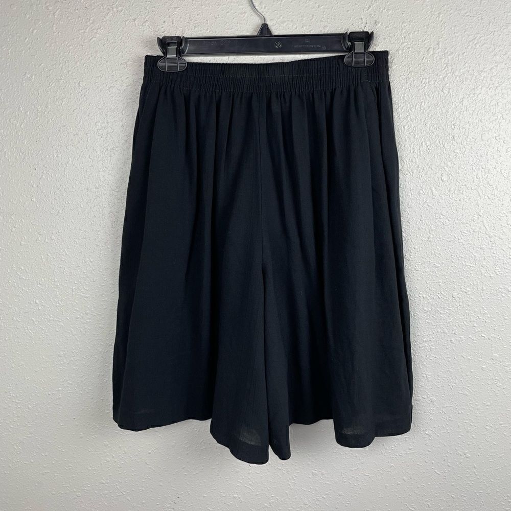 Alfred Dunner Black Shorts Size S EUC